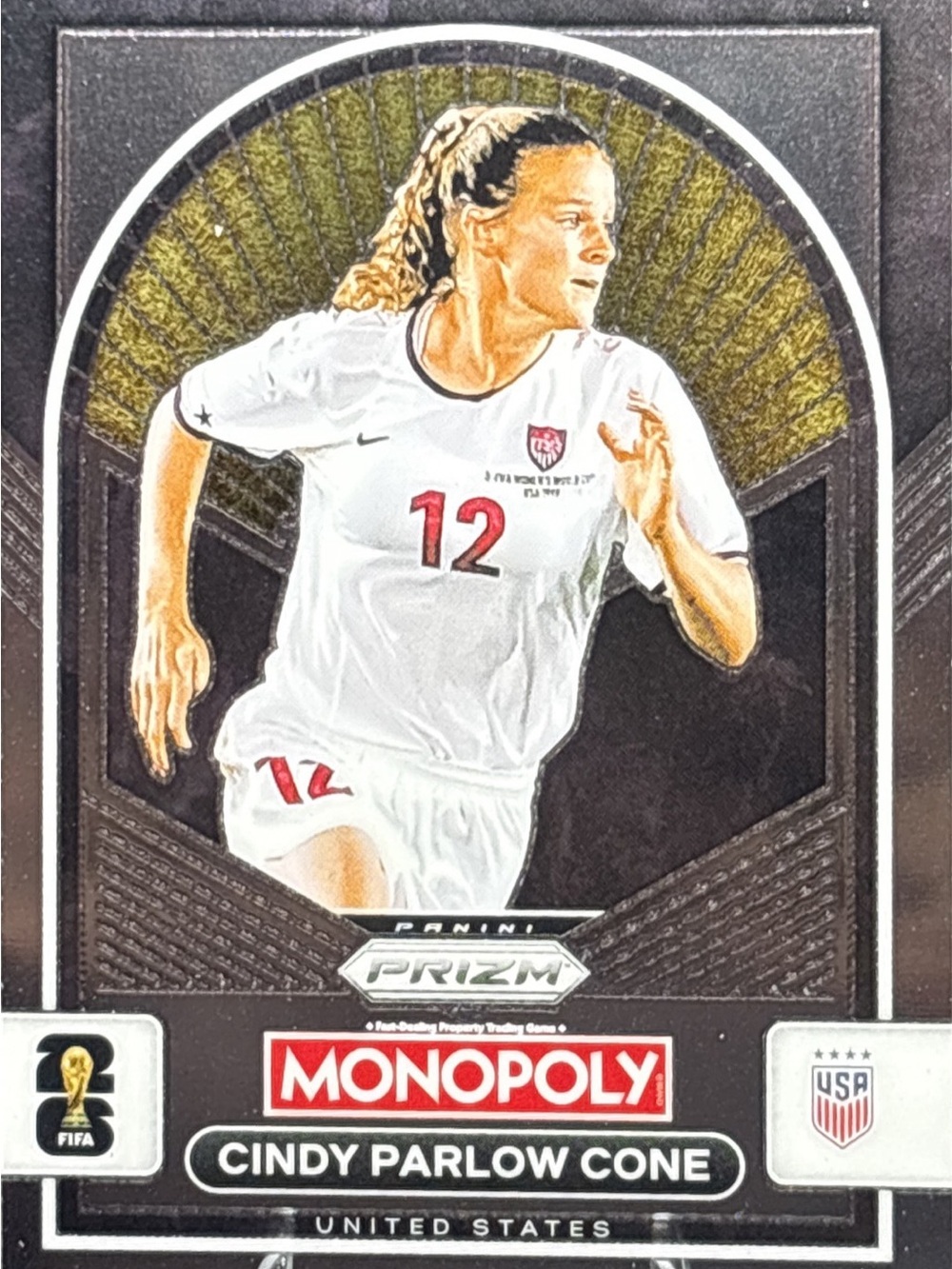 Panini Prizm Monopoly Cindy Parlow Cone Soccer Card